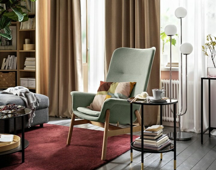 楽天市場】[IKEA/イケア/通販]VEDBO ヴェードボー パーソナルチェア 