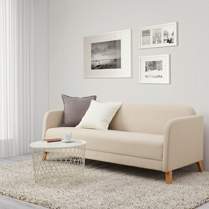 楽天市場】[IKEA/イケア/通販]LINANAS リーナネス 3人掛けソファ 