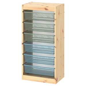 [IKEA/CPA/ʔ]TROFAST gt@Xg [Rrl[V, CgzCgXeCpC O[O[/O[u[ykfUČ邨ᔠBqɍœKȂ