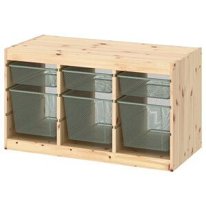 [IKEA/CPA/ʔ]TROFAST gt@Xg [Rrl[V, CgzCgXeCpC/CgO[O[ykfUČ邨ᔠBqɍœKȂ[b
