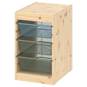 [IKEA/CPA/ʔ]TROFAST gt@Xg [Rrl[V, CgzCgXeCpC O[u[/CgO[O[ykfUČ邨ᔠBqɍœKȂ