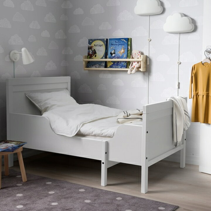 楽天市場】[IKEA/イケア/通販]SUNDVIK スンドヴィーク 伸長式ベッド 