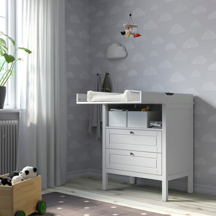 楽天市場】[IKEA/イケア/通販]SUNDVIK スンドヴィーク おむつ替え台 