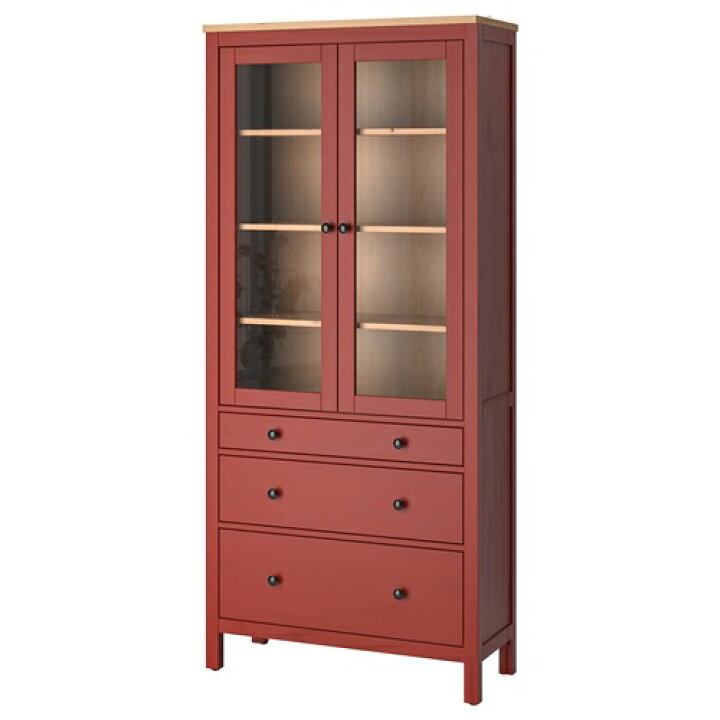 楽天市場】[IKEA/イケア/通販]HEMNES ヘムネス コレクションケース 