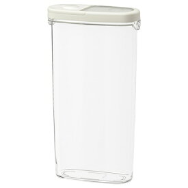 [IKEA/イケア/通販]IKEA 365+ 乾燥食品用容器 ふた付き, 透明/ホワイト[A](c)(70134020)