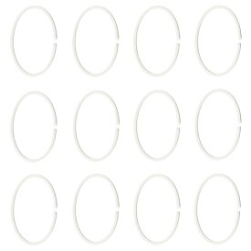 [IKEA/イケア/通販]HASSJON ハショーン シャワーカーテンリング, ホワイト[A](a)(80466009)