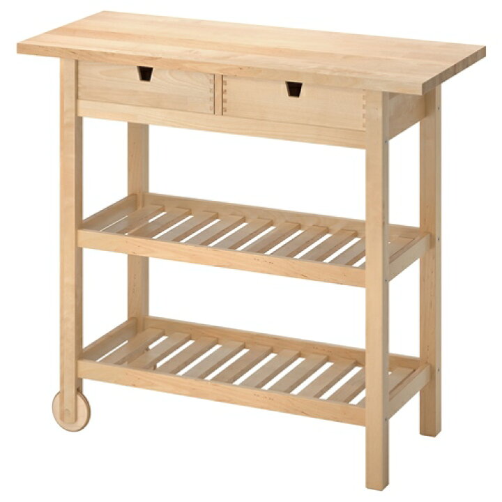 楽天市場】[IKEA/イケア/通販]FORHOJA フォルホイア キッチンワゴン 