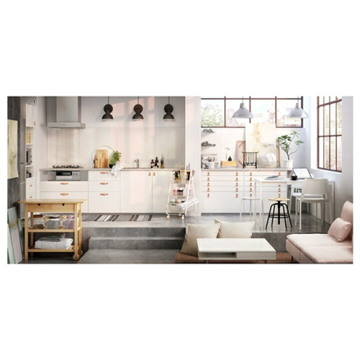 楽天市場】[IKEA/イケア/通販]FORHOJA フォルホイア キッチンワゴン 