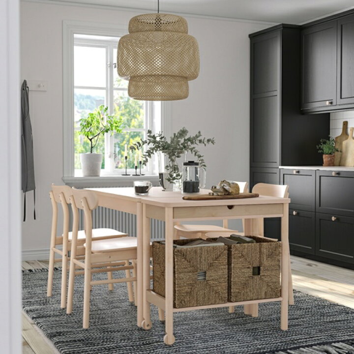楽天市場】[IKEA/イケア/通販]RONNINGE ロッニンゲ ワゴン, バーチ[D 
