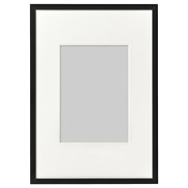 [IKEA/イケア/通販]LOMVIKEN ロムヴィーケン フレーム, ブラック[B](b)(90286772)