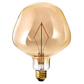 [IKEA/イケア/通販]MOLNART モールナルト LED電球 E26 120ルーメン, 鐘形 ブラウンクリアガラス[A](c)(20540564)
