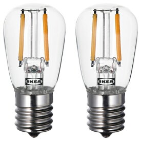 [IKEA/イケア/通販]LUNNOM ルッノム LEDサイン電球 E17 100ルーメン, クリア[A](c)(00539335)