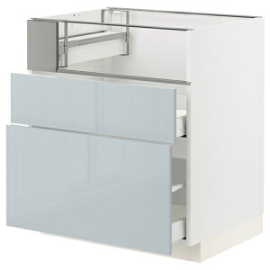 [IKEA/CPA/ʔ]METOD g[h / MAXIMERA }LV[ x[XLrlbg R/tBbVO/o2, zCg/Jbv CgO[u[[7](a)(09479105)