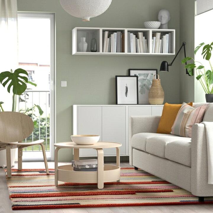 楽天市場】[IKEA/イケア/通販]BRONDEN ブロンデン ラグ パイル短  
