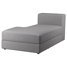[IKEA/イケア/通販]JATTEBO イェッテボ 寝椅子モジュール 左, トネルード グレー[3](a)(19485281)