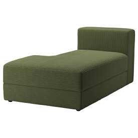 [IKEA/イケア/通販]JATTEBO イェッテボ 寝椅子モジュール 左, サムサーラ ダークイエローグリーン[3](a)(89485268)