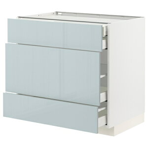 [IKEA/CPA/ʔ]METOD g[h / MAXIMERA }LV[ x[XLrlbg oO3/o4t, zCg/Jbv CgO[u[[9](a)(19478855)