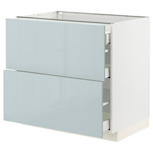 [IKEA/CPA/ʔ]METOD g[h / MAXIMERA }LV[ x[XLrlbg oO2/o3, zCg/Jbv CgO[u[[7](a)(39479528)