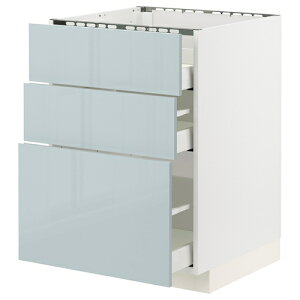 [IKEA/CPA/ʔ]METOD g[h / MAXIMERA }LV[ x[XLrlbg Rp/oO3/o3, zCg/Jbv CgO[u[[8](a)(49478825)
