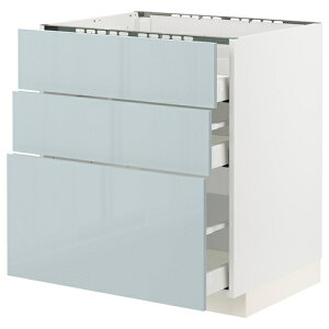 [IKEA/CPA/ʔ]METOD g[h / MAXIMERA }LV[ x[XLrlbg Rp/oO3/o3, zCg/Jbv CgO[u[[8](a)(79479300)