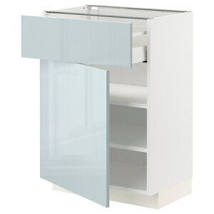 [IKEA/CPA/ʔ]METOD g[h / MAXIMERA }LV[ x[XLrlbg o/t, zCg/Jbv CgO[u[[6](a)(89479451)