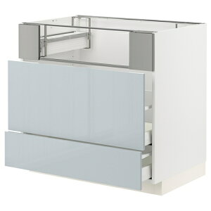 [IKEA/CPA/ʔ]METOD g[h / MAXIMERA }LV[ x[XLrlbg R/tBbVO/o2, zCg/Jbv CgO[u[[8](a)(99479403)
