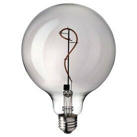 [IKEA/イケア/通販]MOLNART モールナルト LED電球 E26 140ルーメン, 球形 グレークリアガラス[A](c)(80513478)