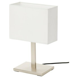 [IKEA/イケア/通販]TOMELILLA トメリラ テーブルランプ, ニッケルメッキ/ホワイト[B](c)(10464004)
