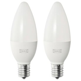[IKEA/イケア/通販]SOLHETTA ソールヘッタ LED電球 E17 440ルーメン, シャンデリア/オパールホワイト[A](c)(00498740)