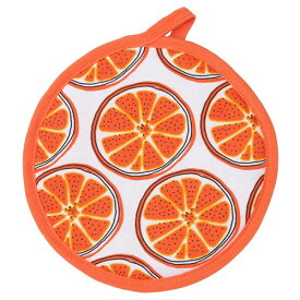 [IKEA/イケア/通販]TORVFLY トルヴフリー 鍋つかみ, 模様入り/オレンジ[A](a)(10493054)