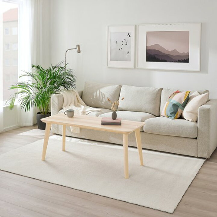 楽天市場】[IKEA/イケア/通販]KNARDRUP クナールドルップ ラグ パイル 