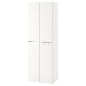 [IKEA/イケア/通販]SMASTAD スモースタード ワードローブ, ホワイト ホワイト/ハンガーレール2本付き[16](a)(29390876)