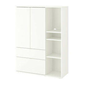 [IKEA/イケア/通販]VIHALS ヴィーハルス 収納ユニット, ホワイト[3](a)(70483269)
