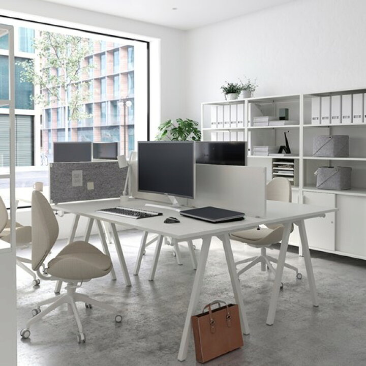 楽天市場】[IKEA/イケア/通販]TROTTEN トロッテン デスク, ホワイト[KE 