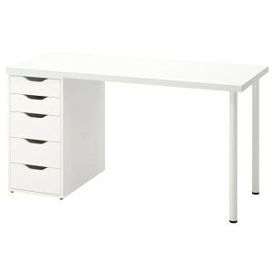[IKEA/�C�P�A/�ʔ�]LAGKAPTEN ���O�J�v�e�� / ALEX �A���N�X �f�X�N, �z���C�g[4](d)(29431928)