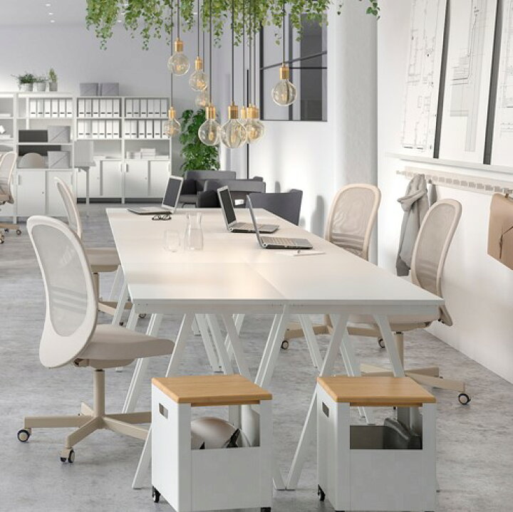 楽天市場】[IKEA/イケア/通販]TROTTEN トロッテン デスク, ホワイト[KE 