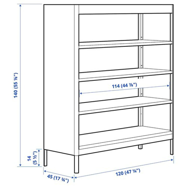 楽天市場】[IKEA/イケア/通販]IDASEN イドーセン シェルフユニット 