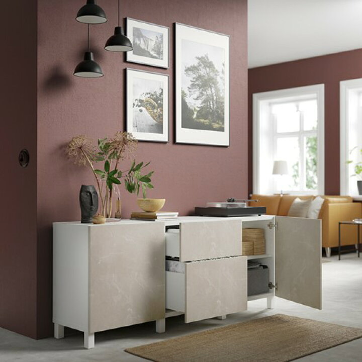 楽天市場】[IKEA/イケア/通販]BESTA ベストー 収納コンビネーション 