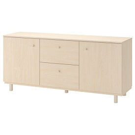 [IKEA/イケア/通販]ERSNAS エルスネース サイドボード, バーチ調[3](a)(50506747)