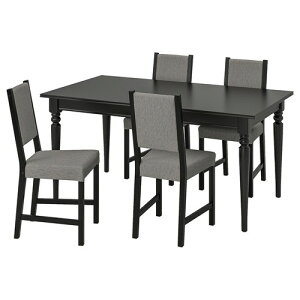 [IKEA/CPA/ʔ]INGATORP CK[gv / STEFAN Xe[t@ e[u`FA4r, ubN/Nj[T O[/x[W[6](a)(09480142)