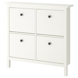 [IKEA/イケア/通販]HEMNES ヘムネス 靴収納用キャビネット 4コンパートメント, ホワイト[F](a)(20161209)