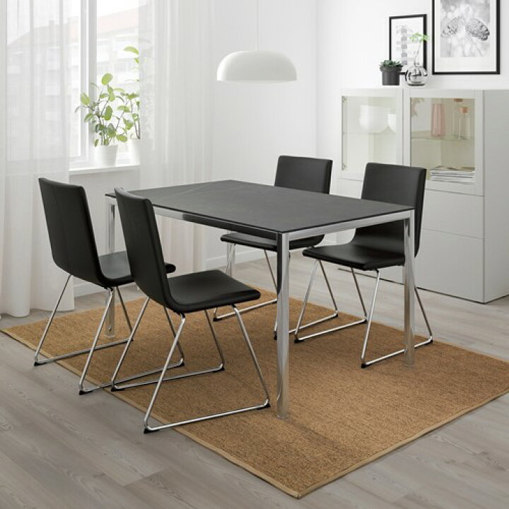 楽天市場】[IKEA/イケア/通販]TORSBY トールスビー テーブル, クロム 