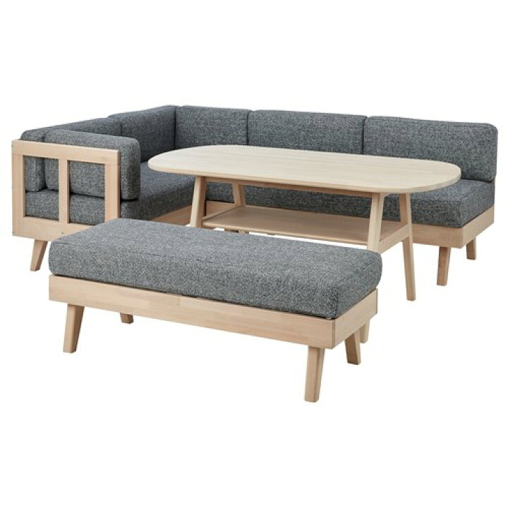 楽天市場】[IKEA/イケア/通販]HALVDAN ハルヴダン 4人掛Cダイニング 