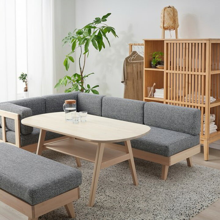 楽天市場】[IKEA/イケア/通販]HALVDAN ハルヴダン 4人掛Cダイニング 