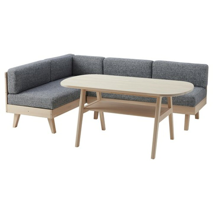 楽天市場】[IKEA/イケア/通販]HALVDAN ハルヴダン 4人掛Cダイニング 