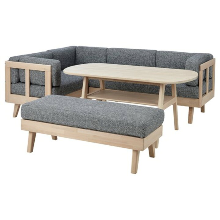 楽天市場】[IKEA/イケア/通販]HALVDAN ハルヴダン 4人掛Cダイニング 