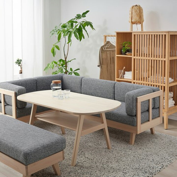楽天市場】[IKEA/イケア/通販]HALVDAN ハルヴダン 4人掛Cダイニング 