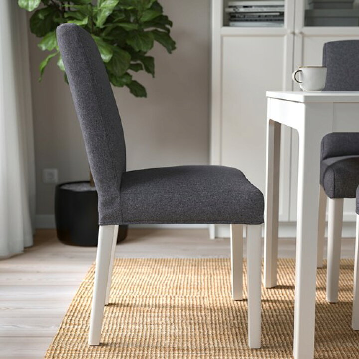 楽天市場】[IKEA/イケア/通販]BERGMUND ベリムンド チェア, ホワイト 