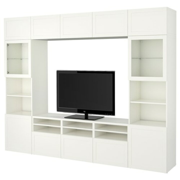 楽天市場】[IKEA/イケア/通販]BESTA ベストー テレビボード/ガラス扉 