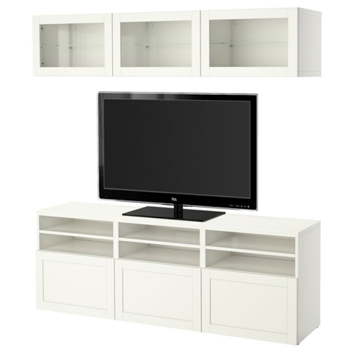 楽天市場】[IKEA/イケア/通販]BESTA ベストー テレビボード/ガラス扉 